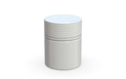 90CC/3FL.OZ Spiral CR - Container With Inner Seal & Tamper - Opaque White With Opaque White Lid - Copackr.com