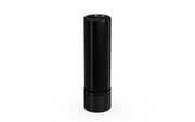 510 Cartridge Spiral CR Container Flat Top - Opaque Black With Opaque Black Lid - Copackr.com