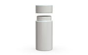180CC/6FL.OZ Spiral CR - Container With Inner Seal & Tamper - Opaque White With Opaque White Lid - Copackr.com