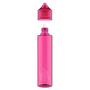 Chubby Gorilla - 60ML "SOFT" Unicorn Bottle - Transparent Pink - Copackr.com
