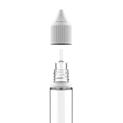 Chubby Gorilla - 20ML Unicorn Bottle - Clear Bottle / White Cap - V3 - Copackr.com
