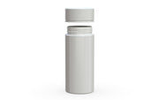 240CC/8FL.OZ Spiral CR - Container With Inner Seal & Tamper - Opaque White With Opaque White Lid - Copackr.com