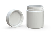 550CC/18.5FL.OZ  Spiral CR - XL Container With Inner Seal & Tamper - Opaque White With Opaque White Lid - Copackr.com