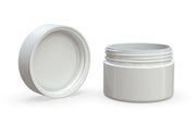 220CC/7.5FL.OZ Spiral CR - XL Container With Inner Seal & Tamper - Opaque White With Opaque White Lid - Copackr.com