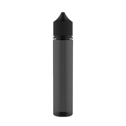 Chubby Gorilla - 75ML Unicorn Bottle - Transparent Black Bottle / Black Cap - V3 - Copackr.com