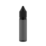 Chubby Gorilla - 20ML Unicorn Bottle - Transparent Black Bottle / Black Cap - V3 - Copackr.com
