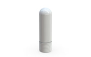 510 Cartridge Spiral CR Container Round Top - Opaque White With Opaque White Lid - Copackr.com