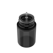 Chubby Gorilla 60ML Stubby Unicorn Bottle - Black Transparent Bottle / Black Cap - V3 - Copackr.com