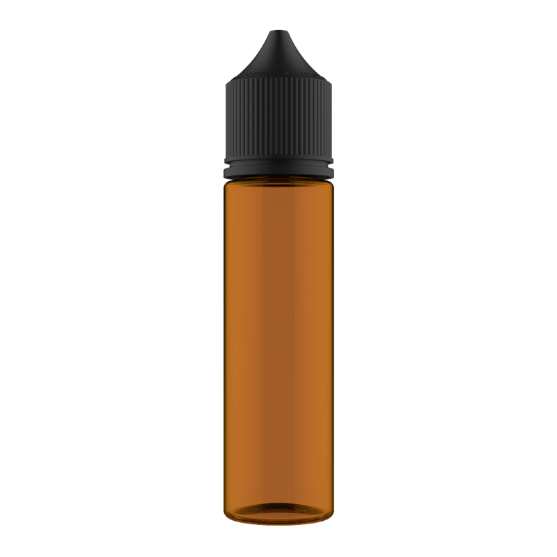 Chubby Gorilla Chubby Gorilla - 60ML Unicorn Bottle - Amber Bottle / Black Cap - V3