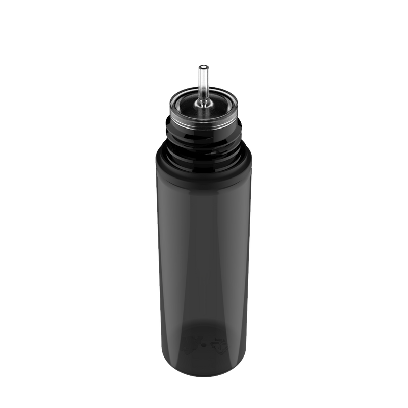 Chubby Gorilla - 50ML Unicorn Bottle - Transparent Black Bottle / Black Cap - V3 - Copackr.com