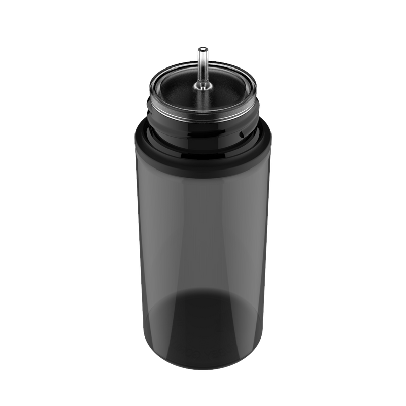 Chubby Gorilla - 100ML Unicorn Bottle - Transparent Black Bottle / Black Cap - V3 - Copackr.com