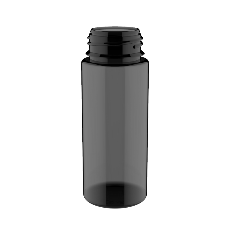 Chubby Gorilla - 120ML Unicorn Bottle - Translucent Black Bottle / Black Cap - V3 - Copackr.com