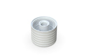 510 Cartridge Spiral CR Container Round Top - Opaque White With Opaque White Lid - Copackr.com