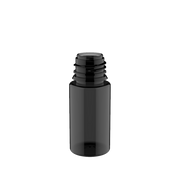 Chubby Gorilla Chubby Gorilla - 30ML Stubby Unicorn Bottle - Transparent Black Bottle / Black Cap - V3