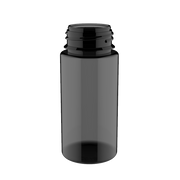 Chubby Gorilla - 100ML Unicorn Bottle - Transparent Black Bottle / Black Cap - V3 - Copackr.com