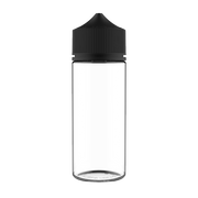 Chubby Gorilla - 120ML Unicorn Bottle - Clear Bottle / Black Cap - V3 - Copackr.com