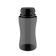 Chubby Gorilla - 100ML Unicorn Bottle - Transparent Black Bottle / Black Cap - V3 - Copackr.com