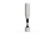 510 Cartridge Spiral CR Container Round Top - Opaque White With Opaque White Lid - Copackr.com