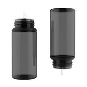 Chubby Gorilla - 100ML Unicorn Bottle - Transparent Black Bottle / Black Cap - V3 - Copackr.com