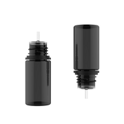 Chubby Gorilla Chubby Gorilla - 30ML Stubby Unicorn Bottle - Transparent Black Bottle / Black Cap - V3