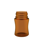 Chubby Gorilla - 60ML Stubby Unicorn Bottle - Amber Bottle / Black Cap - V3 - Copackr.com