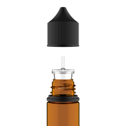 Chubby Gorilla Chubby Gorilla - 60ML Unicorn Bottle - Amber Bottle / Black Cap - V3