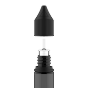 Chubby Gorilla Chubby Gorilla - 30ML Unicorn Bottle - Transparent Black Bottle / Black Cap - V3
