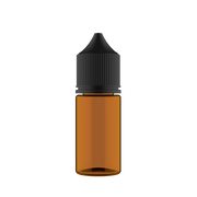 Chubby Gorilla - 30ML Stubby Unicorn Bottle - Amber Bottle / Black Cap - V3 - Copackr.com