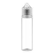 Chubby Gorilla - 60ML Unicorn Bottle - Clear Bottle / Natural Cap - V3 - Copackr.com