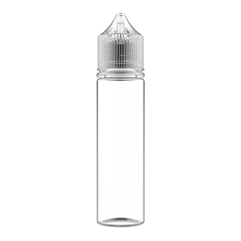 Chubby Gorilla - 60ML Unicorn Bottle - Clear Bottle / Natural Cap - V3 - Copackr.com