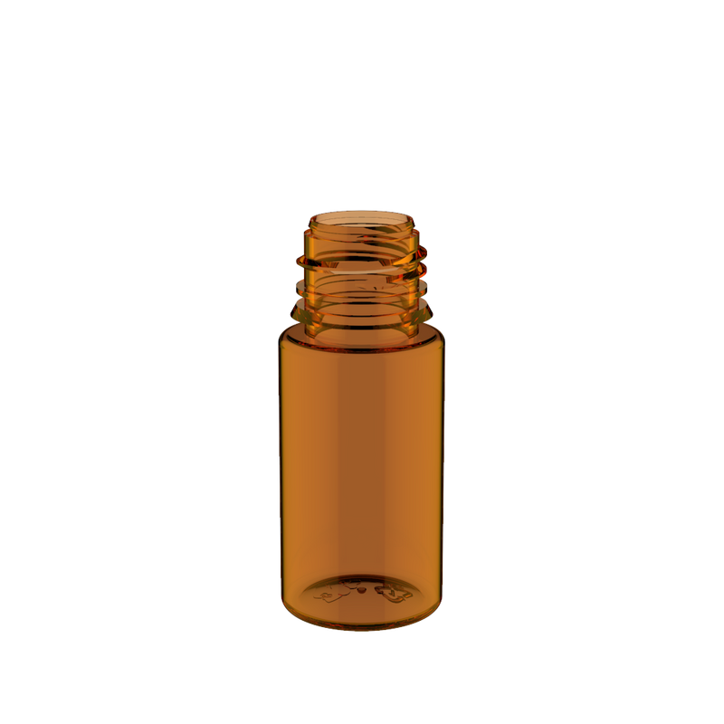 Chubby Gorilla - 30ML Stubby Unicorn Bottle - Amber Bottle / Black Cap - V3 - Copackr.com