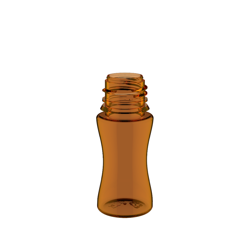 Chubby Gorilla - 30ML Stubby Unicorn Bottle - Amber Bottle / Black Cap - V3 - Copackr.com
