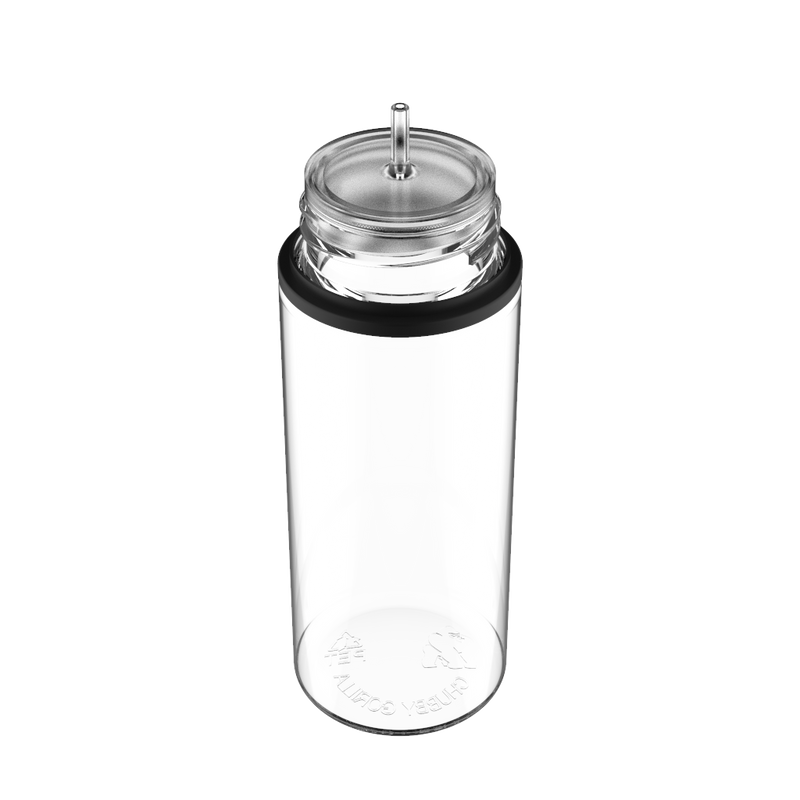 Chubby Gorilla - 120ML Unicorn Bottle - Clear Bottle / Black Cap - V3 - Copackr.com
