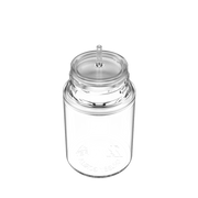 Chubby Gorilla - 60ML Stubby Unicorn Bottle - Clear Bottle / Natural Cap - V3 - Copackr.com