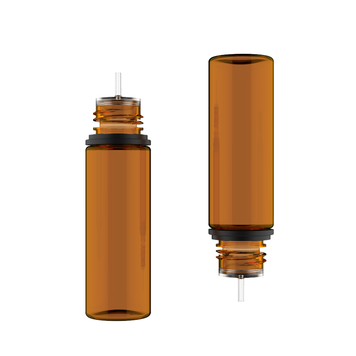 Chubby Gorilla - 50ML Unicorn Bottle - Amber Bottle / Black Cap - V3 - Copackr.com