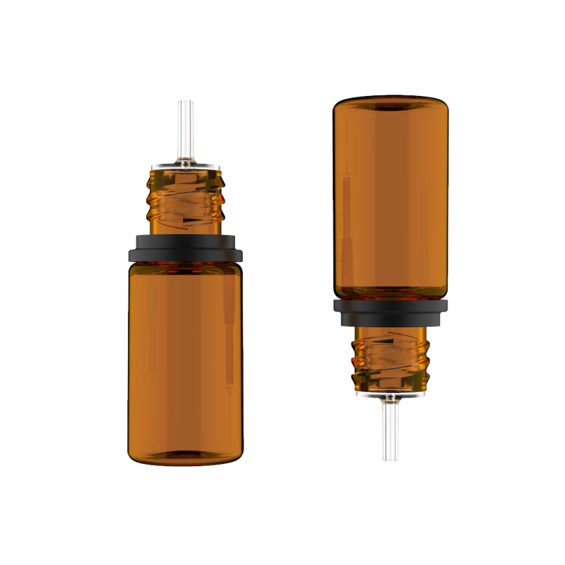 Chubby Gorilla - 10ML Unicorn Bottle - Amber Bottle / Black Cap - V3 - Copackr.com