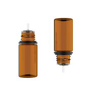 Chubby Gorilla - 30ML Stubby Unicorn Bottle - Amber Bottle / Black Cap - V3 - Copackr.com