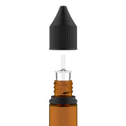 Chubby Gorilla - 10ML Unicorn Bottle - Amber Bottle / Black Cap - V3 - Copackr.com