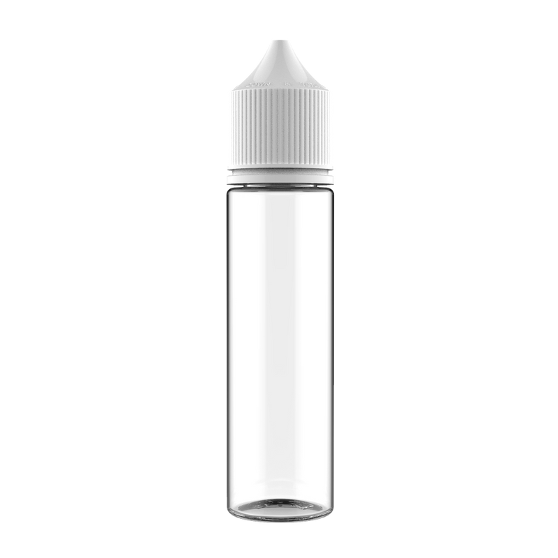 Chubby Gorilla - 60ML Unicorn Bottle - Clear Bottle / White Cap - V3 - Copackr.com