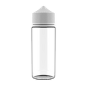 Chubby Gorilla Chubby Gorilla - 120ML Unicorn Bottle - Clear Bottle / White Cap - V3