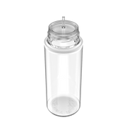 Chubby Gorilla Chubby Gorilla - 120ML Unicorn Bottle - Clear Bottle / White Cap - V3