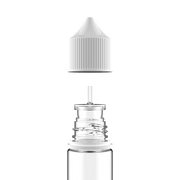 Chubby Gorilla - 60ML Unicorn Bottle - Clear Bottle / White Cap - V3 - Copackr.com