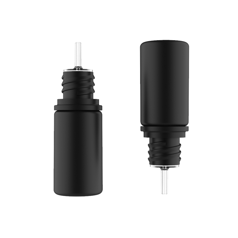 Chubby Gorilla - 10ML Unicorn Bottle - Solid Black Bottle / Black Cap - V3 - Copackr.com