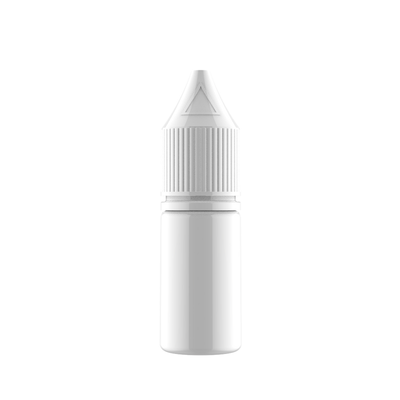 Chubby Gorilla - 10ML Unicorn Bottle - Solid White Bottle / White Cap - V3 - Copackr.com