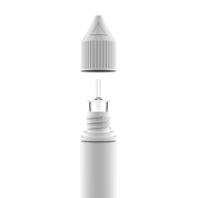 Chubby Gorilla - 20ML Unicorn Bottle - Solid White Bottle / White Cap - V3 - Copackr.com