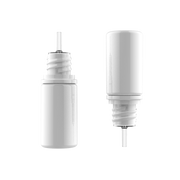 Chubby Gorilla - 10ML Unicorn Bottle - Solid White Bottle / White Cap - V3 - Copackr.com