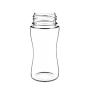 Chubby Gorilla - 75ML Stubby Unicorn Bottle - Clear Bottle / Black Cap - V3 - Copackr.com