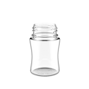 Chubby Gorilla - 60ML Stubby Unicorn Bottle - Clear Bottle / Natural Cap - V3 - Copackr.com