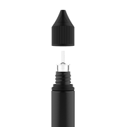 Chubby Gorilla - 20ML Unicorn Bottle - Solid Black Bottle / Black Cap - V3 - Copackr.com