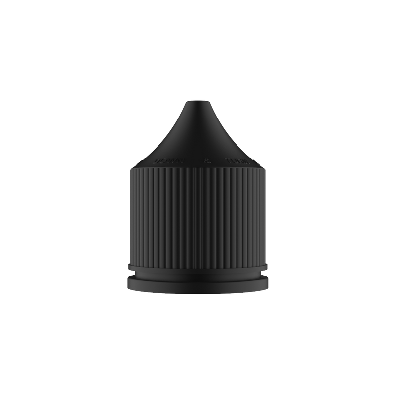 Chubby Gorilla Chubby Gorilla - 30ML Stubby Unicorn Bottle - Clear Bottle / Black Cap - V3